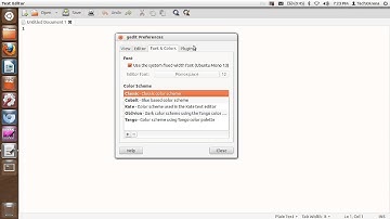 Tutorial: Configure gedit on Ubuntu Linux