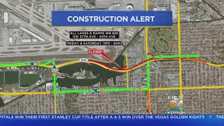 Closures This Weekend On Dolphin Expressway