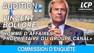 🔴 [DIRECT] Vincent Bolloré : audition devant la commission d'enquête sur les fréquences TNT image