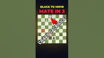 Mate in 3 | Rook Sacrifice #chess