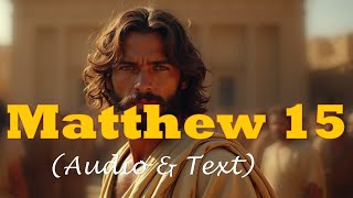 Matthew 15 | KJV AUDIO BIBLE (With Text & Images)