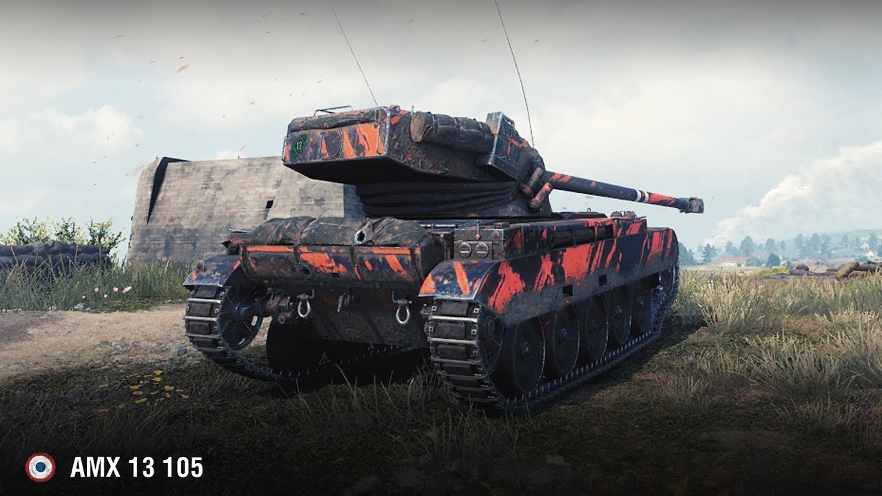 как играть в 21 AMX 13 105 | Медаль Фадина на Оверлорде