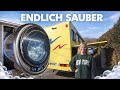 Tinywash Mini Waschmaschine im Wohnmobil Erfahrungen, Bedienung und Test 2026. Was geht alles rein?