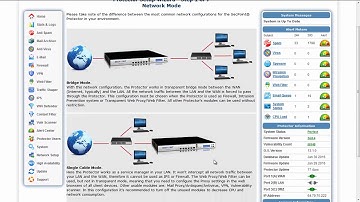 Protector UTM Firewall Install Wizard
