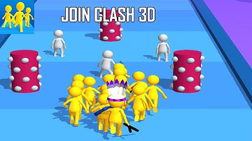 Join Clash 3D New Update Gameplay Walkthrough (iOS, Android) All level.