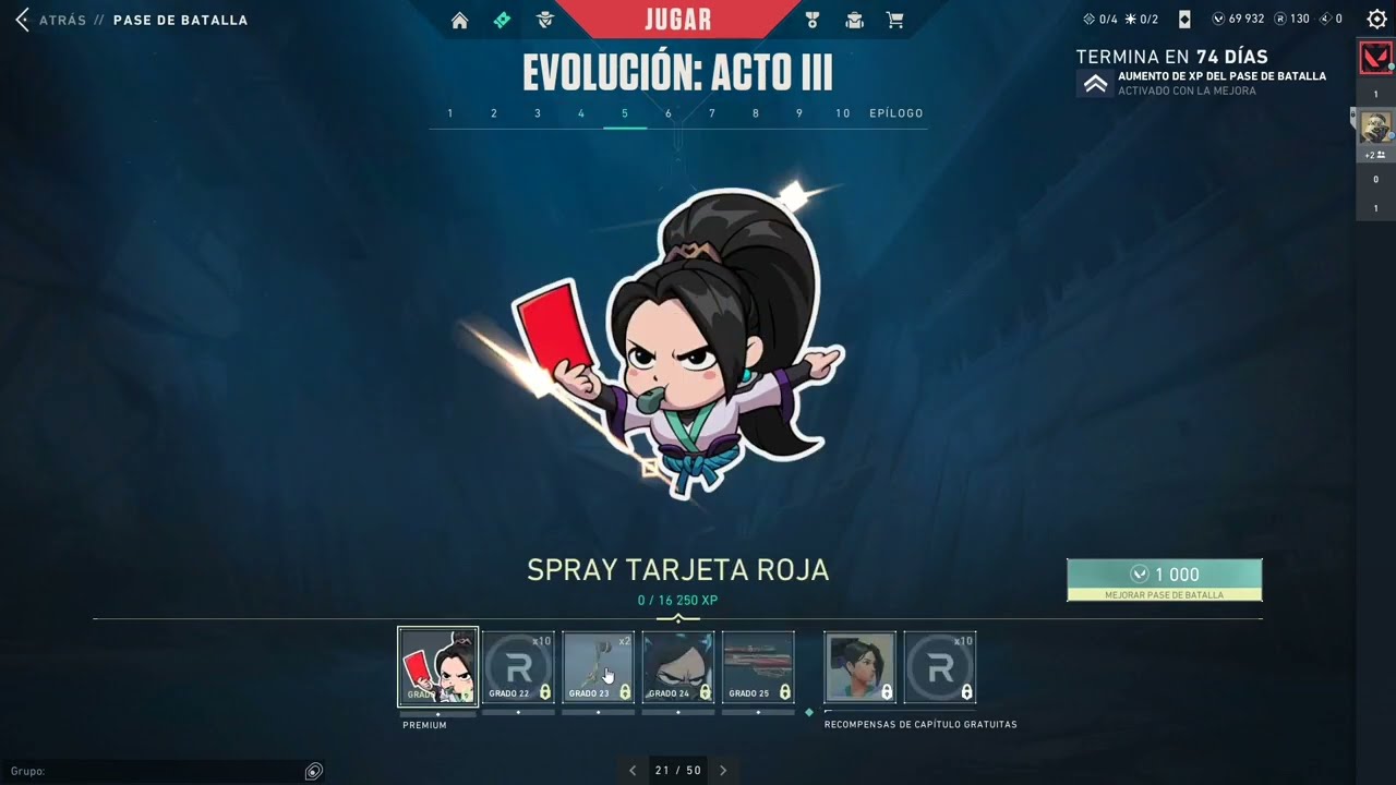 Contenido del Nuevo Pase de Batalla de VALORANT