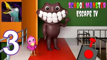Garten Of Banban School Monster Escape 4 - Gameplay Walkthrough Part 3 - New Update (Android, iOS)