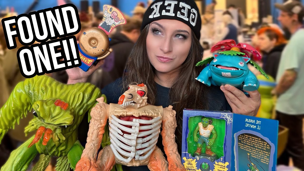 😱 Не могу поверить, что я действительно нашла ЭТО на выставке игрушек! ДААААА!