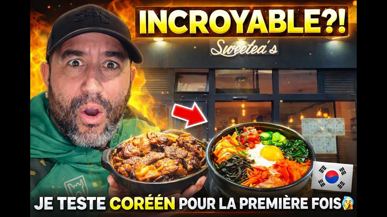 Je teste un RESTAURANT CORÉEN de OUF !!
