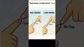 "Check mirrors if you visit any hotel room ,mall or shopping centres " #shorts #ytshorts #habit
