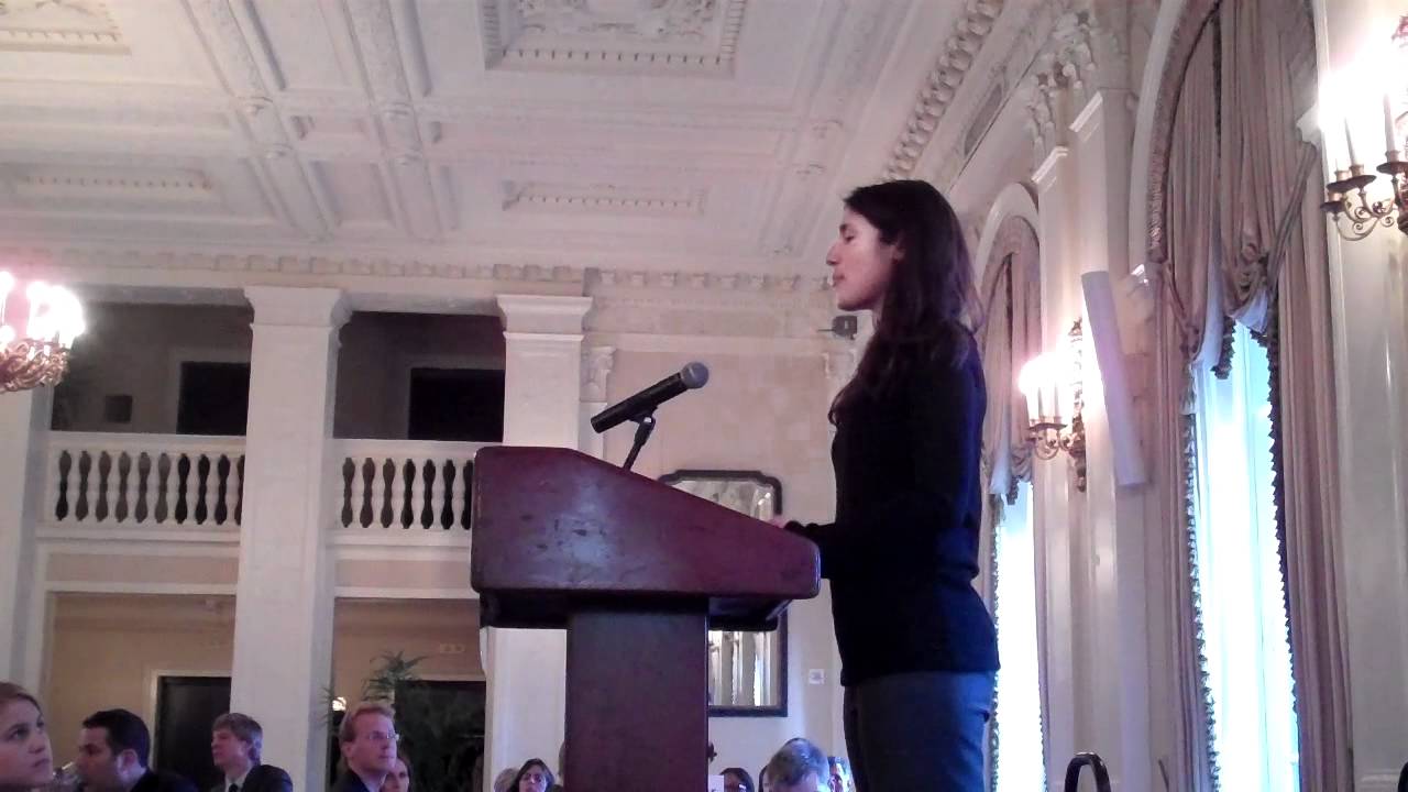 free speech on college campuses OPC of America Foundation Luncheon 2012 - Lauren Rosenfeld