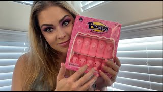 ?HOW MANY MORE PEEPS CAN I FIT IN MY MOUTH ? MUKBANG ASMR