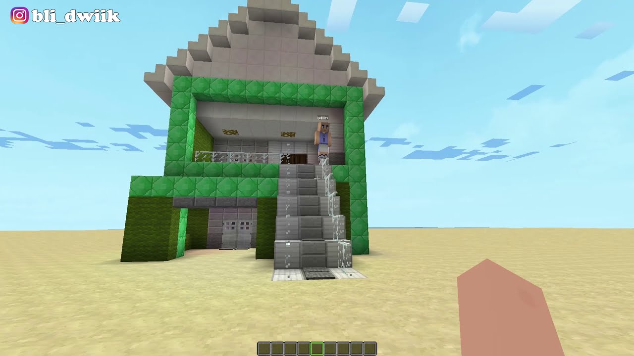 Gambar Rumah Upin Ipin Di Minecraft