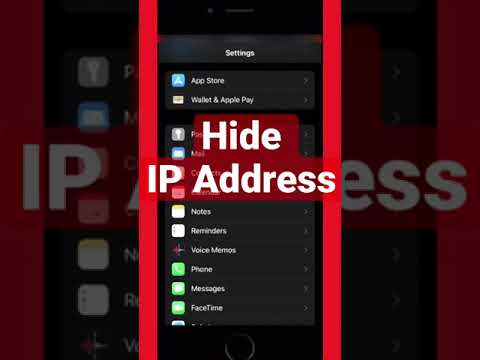 Hide IP Address    || i phone tricks ||