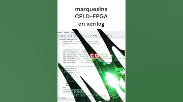 Marquesina con 8 displays multiplexados. FPGA-CPLD. #verilog #FPGA #CPLD #HDL #vhdl