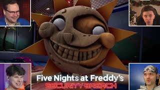 Реакция Летсплейщиков на Солнце в Five Nights at Freddy’s Security Breach