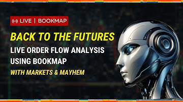 Back to the Futures with Markets & Mayhem: Live Orderflow Analysis of Stocks & Futures using Bookmap