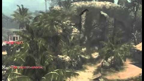MW3 Random Cross Map Throwing Knife on Village