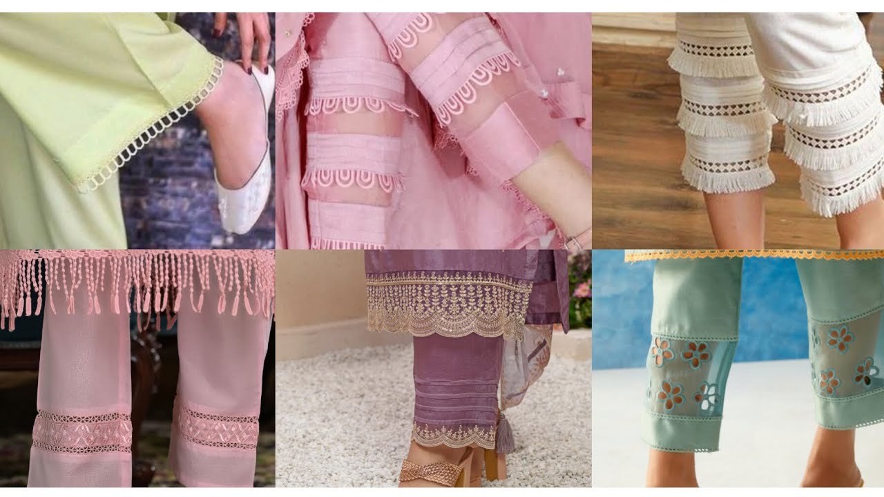 Beautiful Eid Special Trouser Design Ideas 2026 ✨ | Stylish Poncha Designs Collection 💖 #yt #fashion