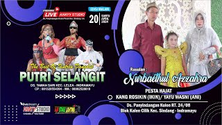 Live Sintren Putri Selangit Hjt Kang Rosikin Ikin Wasni Ani Panyindangan Kulon 20 04 2024
