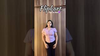 Flipkart must have shirt💜 #flipkarthaul #officestyle #shirts #trendingshorts #shortsfeed #viral