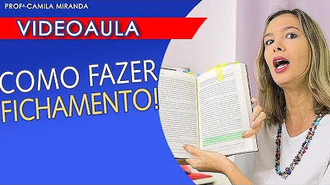 Como é feito um fichamento de um livro?