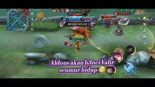 Aldous lgi uji nyali sama mage Api😁#mobilelegends #games #gamers