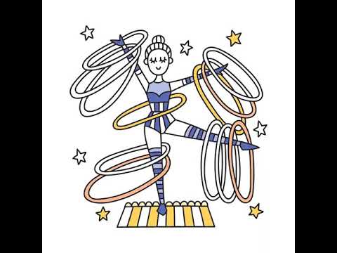 Circus drawing - YouTube