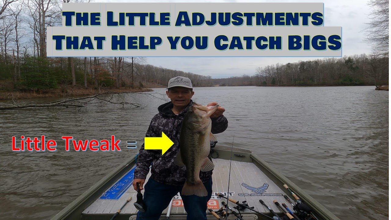Technique adjustments that equals Big Bass Success!
