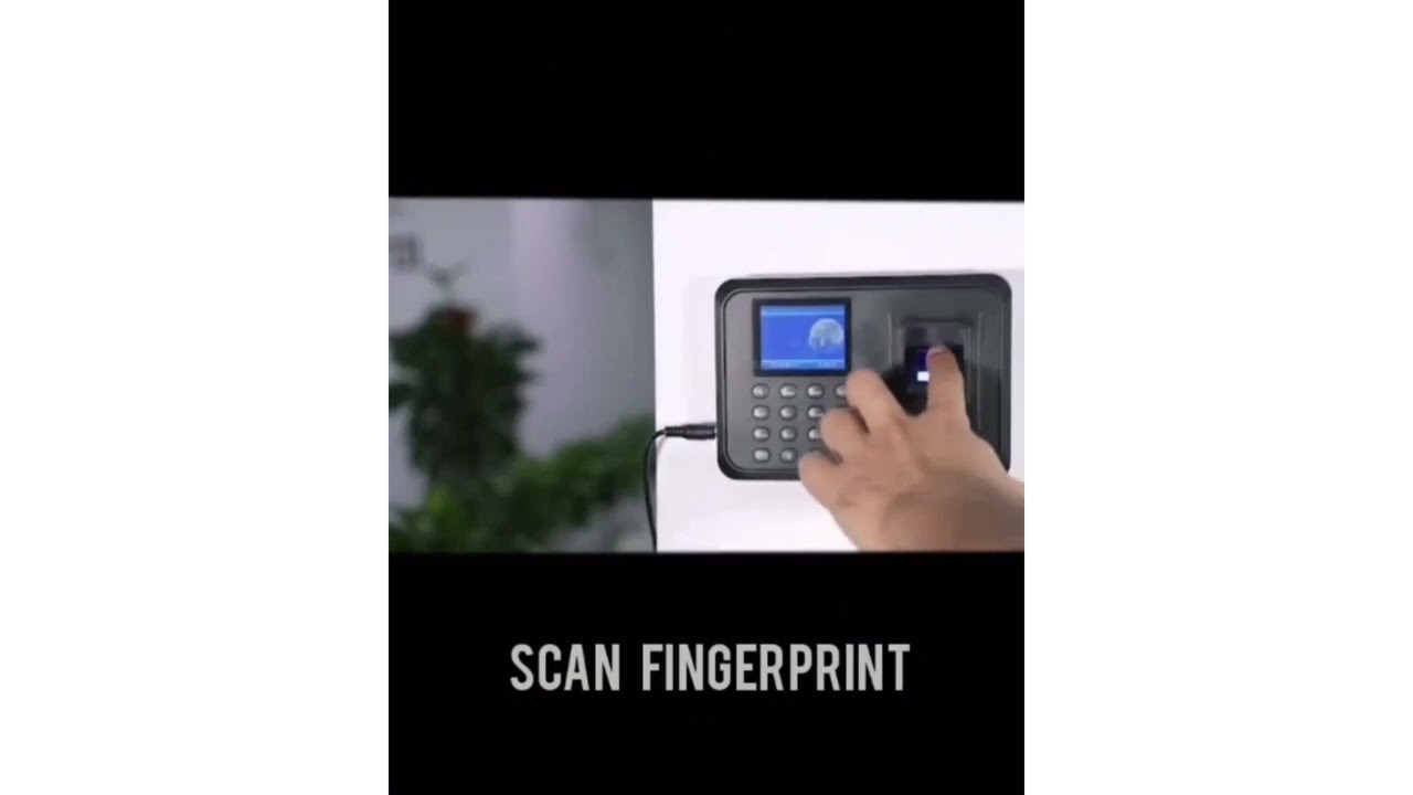 Biometric Fingerprint Attendance Machine 2