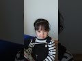 すき家の牛丼🎵 からのサイズを顔で表現する娘🤡 #shorts