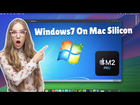 Run Windows7 on Mac Apple Silicon M1 M2 M3 | UTM ????️