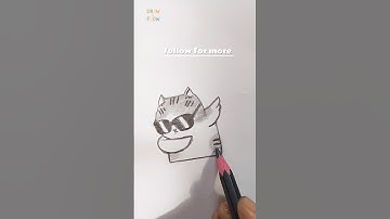 Cute Things to Draw When Bored - day 21 #easy #cute #sketch #art #drawing #tutorial #cutethings #cat