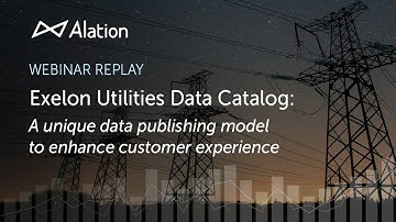 [On-Demand Webinar] Exelon Utilities Data Catalog