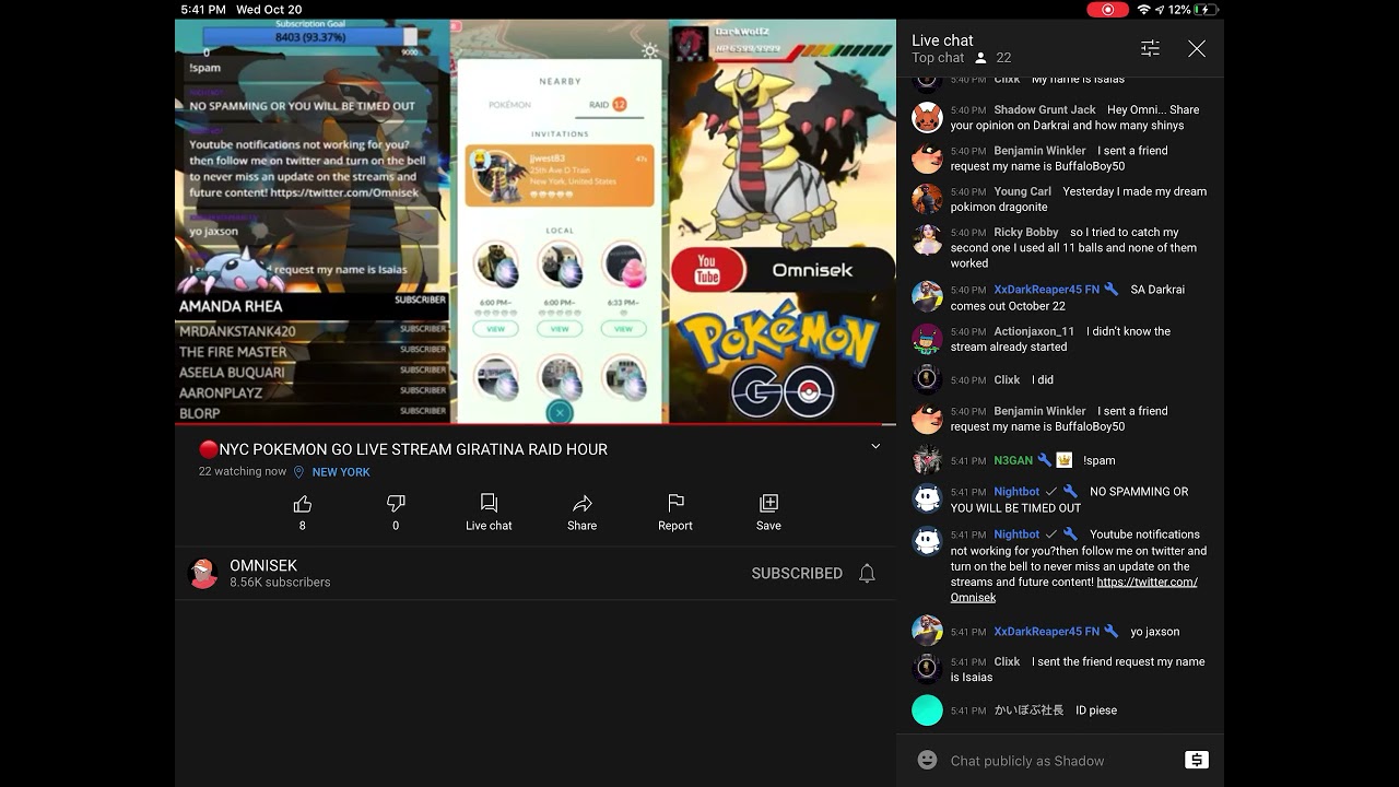 I asked OMNISEK About his opinion on Darkrai!!!