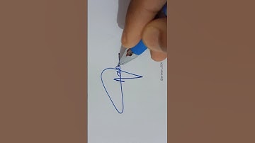 Aarushi name signature style