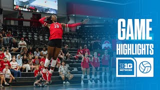 Troy at Ohio State | HIGHLIGHTS | Big Ten Volleyball | 09/21/2025