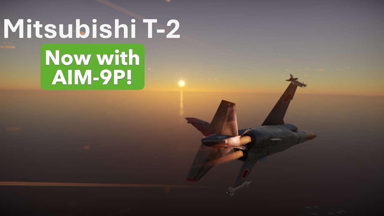 Mitsubishi T-2 is still a good 9.7 jet in 2025/2026 Warthunder