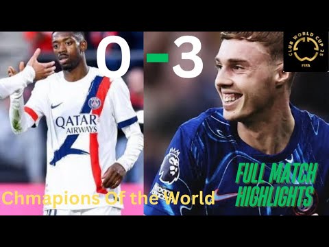 Chelsea vs PSG 3-0 - Incredible Match as Cole Palmer FIRES 2! #fyp #chelsea #football #highlight