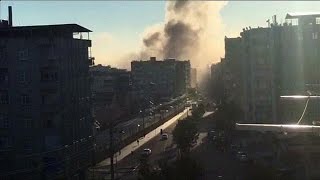 Diyarbakır Merkezde Şiddetli Patlama - World