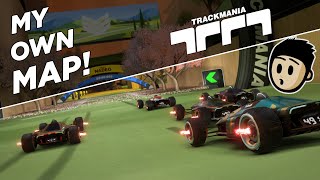 MY OWN MAP in the Trackmania Cup of the Day! @riolutm