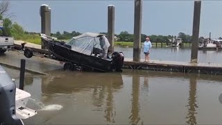 The Boat Launch from Hell ! Wappoo Landing ! (Chit Show)