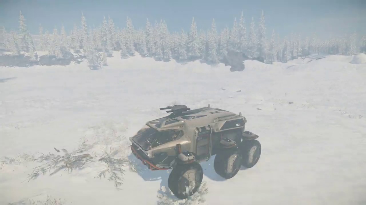 Testing Ursa rover on snow and loading it on Constellation [Star