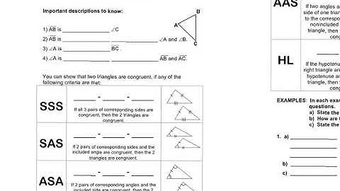 5.7 Using Congruent Triangles