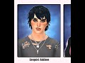 Creating an Emo Teen in The Sims 4 🖤 |Teen-A-Day Challenge | #SHORTS​ | Sims 4 Create-a-Sim