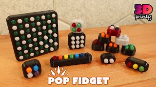 Multi-material 3D Printing: Pop Fidget
Designing a perpetually poppable fidget toy with a simple TPU mechanism.
All the required files to make your own are available to download.
Printables - https://www.printables.com/model/731590
Thangs - https://thangs.com/file/997526
Happy printing!
Featured Printy
Christmas tree ball puzzle remixed by Rodrigo Benenson
https://www.printables.com/model/722769
Materials
- Duramic 3D Marble PLA (Fidget cases and buttons)
- Jessie PLA Soul Black Glitter (Fidget cases)
- Protopasta HTPLA (Fidget Buttons)
- Inland TPU (Fidget gaskets)
Credits
Intro Music By
Slogra
Other Music and SFX From
https://artlist.io/ Multi-material 3D Printing: Pop Fidget