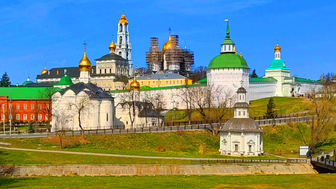 Сергиев Посад (Загорск) ЛАВРА 8 Русские города Sergiev Posad LAVRA