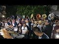 Banda Los Reyes de la Noche con 11 Tubas, 3 tarolas, 3 tamboras Muerteada Chapulineros 2018