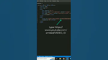 Iframe Tag In Html Display Youtube Videos On The Browser With A Surprise 