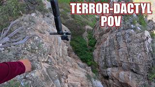 Terror-Dactyl POV (4K 60FPS), Cave of the Winds Extreme Swing Ride | Non-Copyright